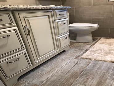 Photos by Home Building Solutions : # 1 Custom Bathroom Full Bathroom Remodel
