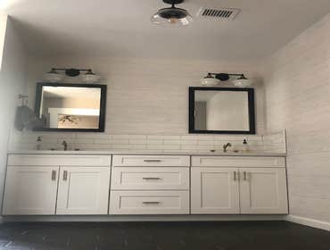 Custom bath remodel