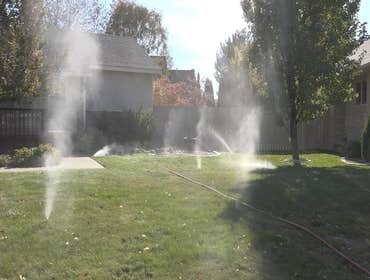 Sprinkler Blow Out