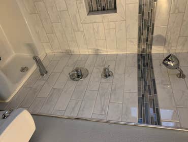 Photos by Olhausen Construction and Management, LLC #13 Bathroom Remodel