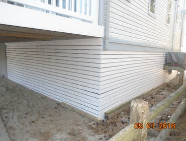 Photos by Saviors Custom Carpentry, Inc #1 Composite steps, vinyl railings & 1x4 azek