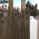 Wood and Vinyl Fence
