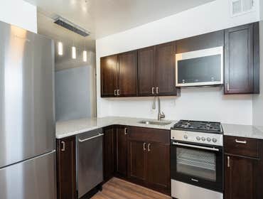 Modern Kitchen by Jen Contracting Group LLC Townhome kitchen renovation.