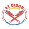 RT Olson Plumbing Heating, and Air Conditioning logo