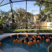 Fun Halloween Pool Decor Idea