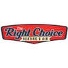 the Right Choice Air Conditioning and plumbing logo