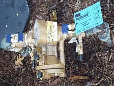 Backflow testing and repairs