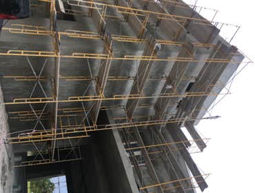 Elevator and Stair Tower topping out