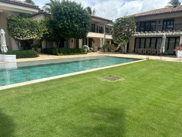 Photos by Hard Rocking Hawaii, Inc. #3 New Olympic lap pool with zero edge and submerged heated spa