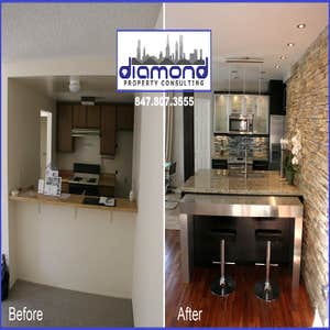 Photos from Diamond Property Consulting, Inc. Garage Demolition, New Concrete Pad, Install Automatic Remote Controlled Gate.