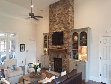 Large remodel project at a home in the Concord Hunt subdivision