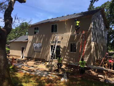 708 FootHill Dr Complete Framing, Siding and Finish.