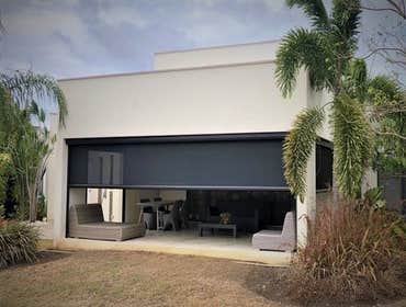 Photos by Motorized Outdoor Retractable Screens #1