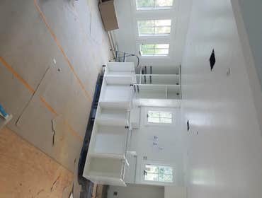 Kitchen remodeling Complete kitchen remodeling
Include tile installation backsplash countertop kitchen cabinet and upgrade electrical and the plu