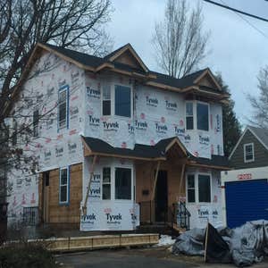 203k Addition in Fairlawn NJ Small cape converted to center hall colonial.
