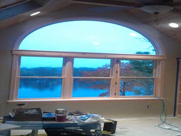 New Home * Vinyl exterior cedar impressions , Azec Trim, Azec decking, Composite railings worry free
* Cedar shake replacement, New architectural roo