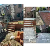 Photos by Vinny Construction Corp #2 Pavers and Brick wall