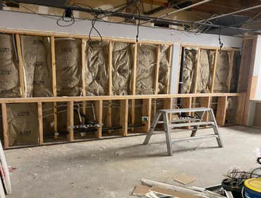 Drywall finishing and taping