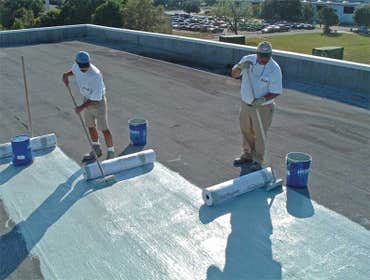 Commercial roof restoration