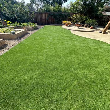 Artificial turf instalation