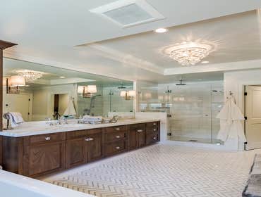 Wooden cabinets