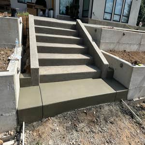Photos by Tyeco Home Services LLC #5 Concrete retaing and concrete flat work project in La Center!