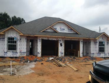 Freshly framed Duplex