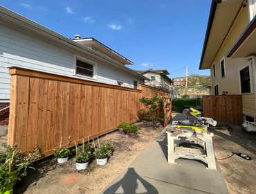 Photos by Grace Remodels & Construction #5 We built this client custom stairs and a custom fence.