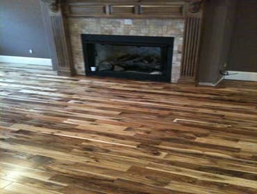 Home with storm damage Custom home built by R.P. Enterprise