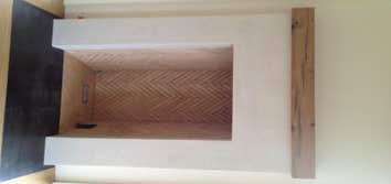 Fireplace transformation