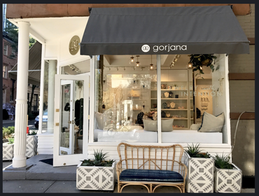 Gorjana full jewlery store buildout from custom mill work, to glass work, paneling, decor etc.