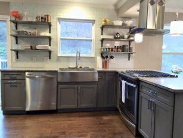 kitchen after remodel