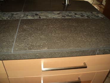 Tile on peninsula