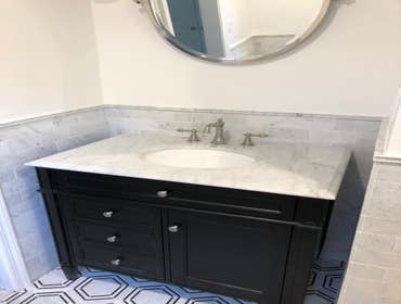 Photos by KE Home Remodel llc #1 Complete bathroom renovation