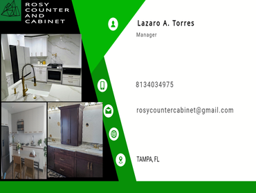 Photos by Rosy Counter and Cabinet #1
