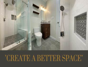 Modern bathroom remodel - Studio City