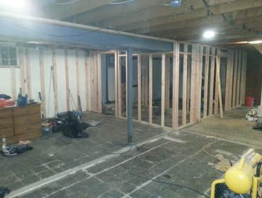 Framing Bathroom