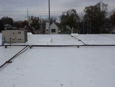 Rooftop AC Units and piping