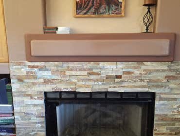 StackStone Fireplace