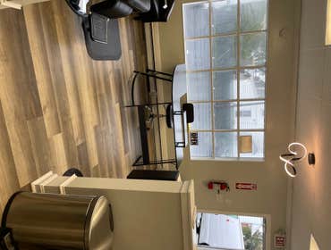 Photos by F Squared LLC #1 Renovated Beauty Salon
Demolition, framing, electrical, plumbing, drywall, paint, trim and flooring, also set up styling st