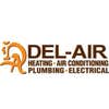 Del-air Heating, Air Conditioning and plumbing logo