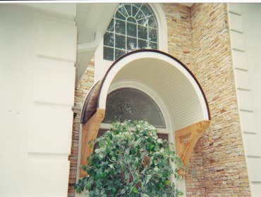 Metal Entrance Canopy