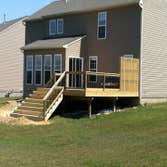 Deck, Stairs, and Railings