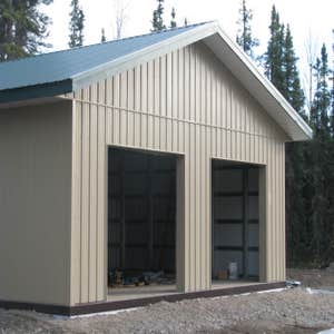 Steel Stud Garage Kit A steel stud garage package with metal roofing and siding. If you are interested in having a garage built this summer, feel...