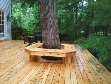 Lake Bluff (Tangley Oaks) Deck Rebuilt and Steps Re built deck and expasion with new side steps.