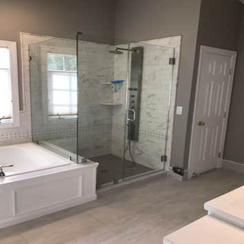 Master bathroom remodel