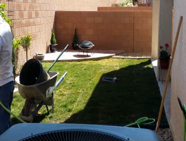 Photo(s) from Moore and Romero's landscaping and handyman services LLC Before and after pictures