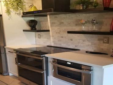 Kitchen cabinets