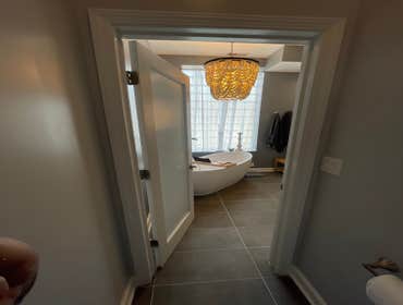 Master Bathroom Renovation - Kenwood, Chicago Master bathroom gut rehab - Design-Build renovation
