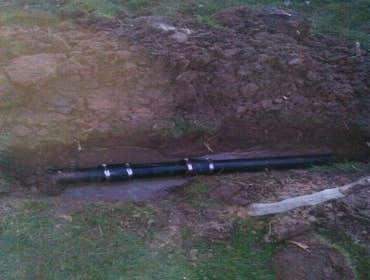 Sewer Line had root intrusion